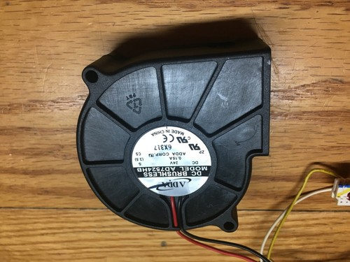 Fisher & Paykel Dishwasher Drying Fan & Wire Harness 526752 AD7524HB DD603 6X317 - Picture 8 of 12