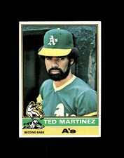 Oakland Athletics Ted Martinez #356 Topps Baseball Near Mint or Better