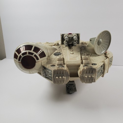 Vintage 2001 Hasbro Star Wars Millennium Falcon Schiff Spielzeug getestet funktioniert - Bild 5 von 7