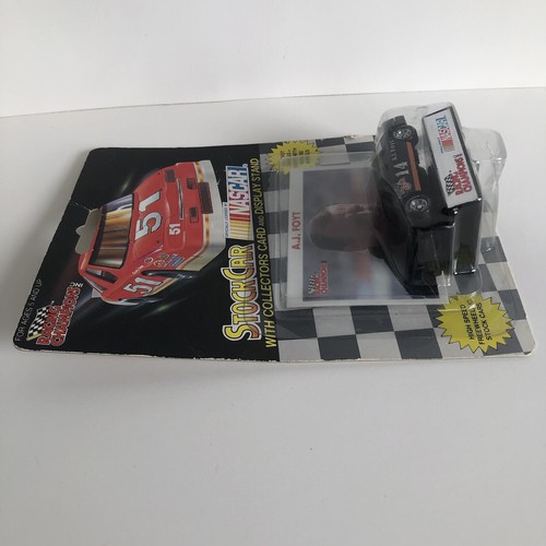 Racing Champions NASCAR StockCar Collectors Card and Display Stand A.J. Foyt - Picture 10 of 17
