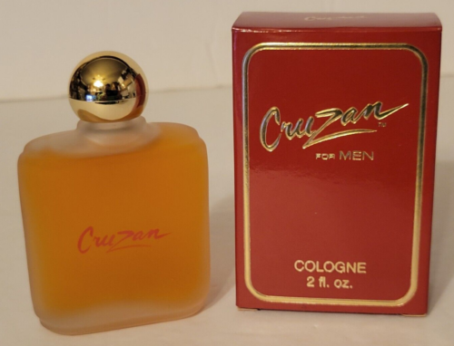 Vintage Authentic Cruzan Mens 2oz Cologne “Rare” NEW OLD STOCK NOS