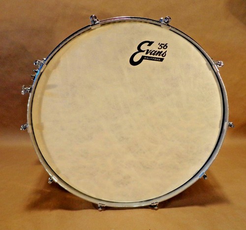 LUDWIG SUPER SENSITIVE GOLD-FLAKE 30'S 6.5"x14" Vintage Snare Drum Very Rare - Picture 10 of 11