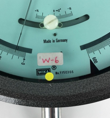 Wika Johnson Controls Green Gauge Germany Vintage Industrial Decor Steampunk - Picture 6 of 12