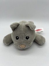 Melissa and Doug Kitty Cat Plush Stuffed Animal Grey 9 Inches Lovey Toy Soft