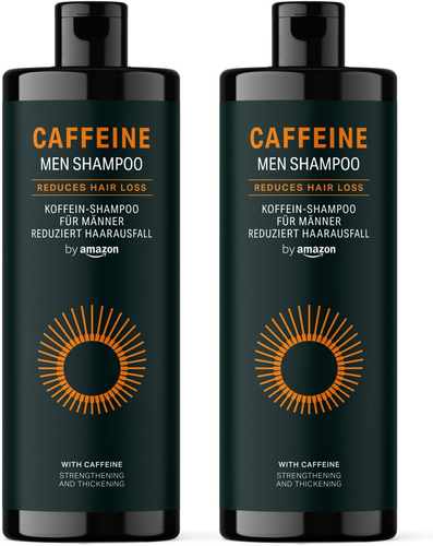 By Amazon Men’S Caffeine Shampoo, 2 X 400 Ml - Picture 6 of 12