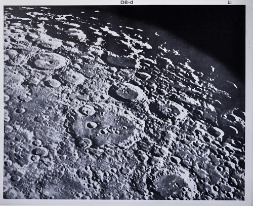 1960 Photographic Lunar Moon Map - 4 Photo Set - Field Clavius D8 - Craters - Picture 4 of 5