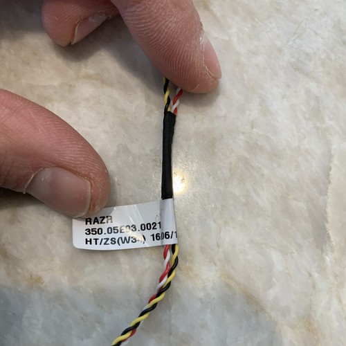 Genuine HP Pavilion 350.05E02.0001 Power Button and Cable - Picture 2 of 4