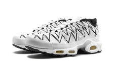 Nike Air Max Plus TN White Shark Running Shoes Men Sz 5 / WMN Sz 6.5 AJ6311 100