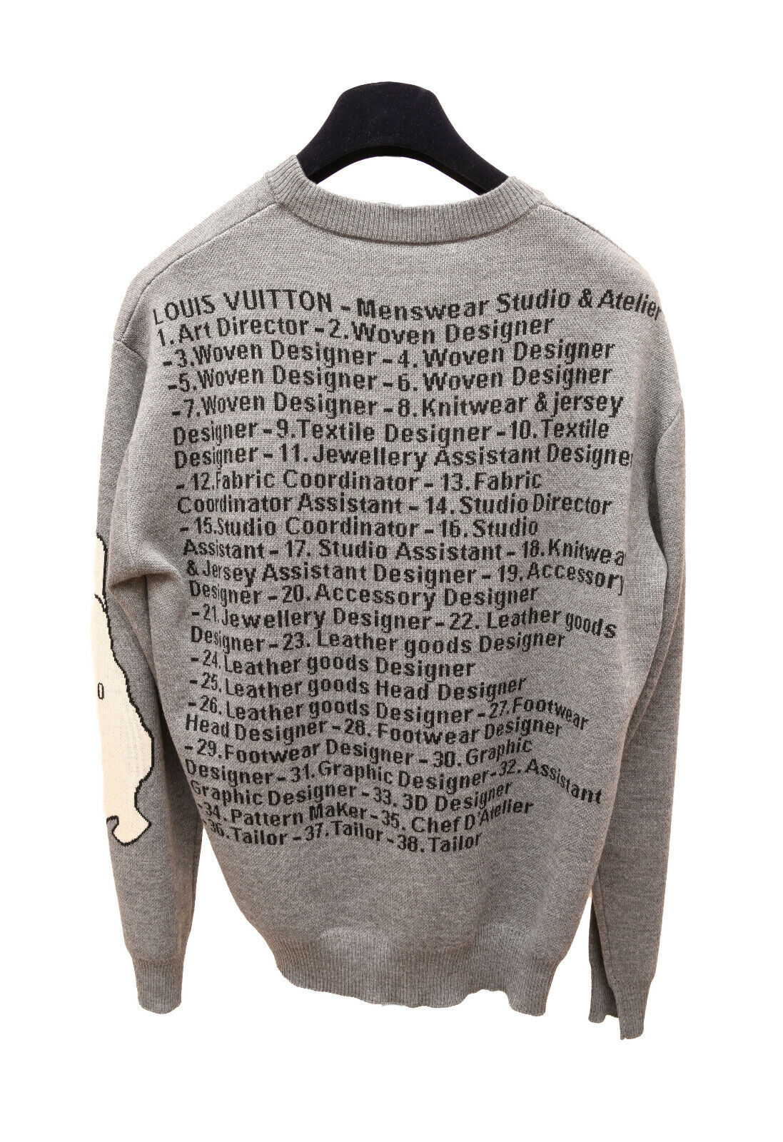 Grey Louis Vuitton Sweater - 8 For Sale on 1stDibs