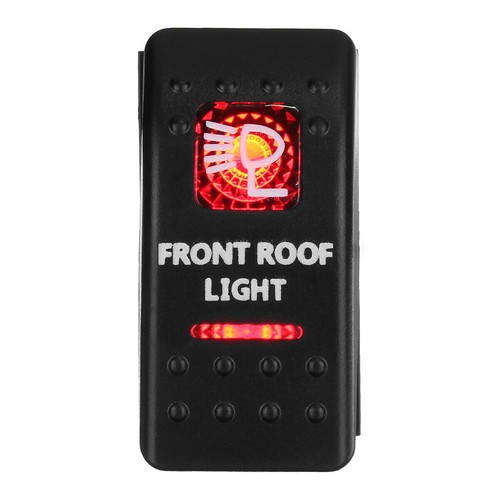 Car Boat ARB Carling Dual LED Taillight Rocker Switch RED SPST ON-OFF 12/24V New - Picture 47 of 75