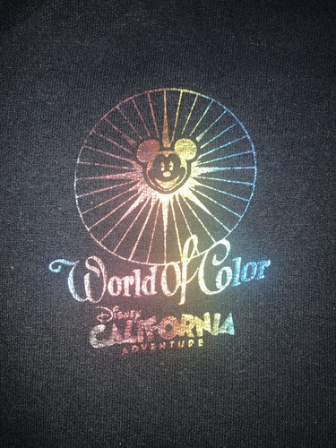 Disneyland Resorts Walt Disney World exclusive World of Color Sweater Kids L. - Picture 2 of 8