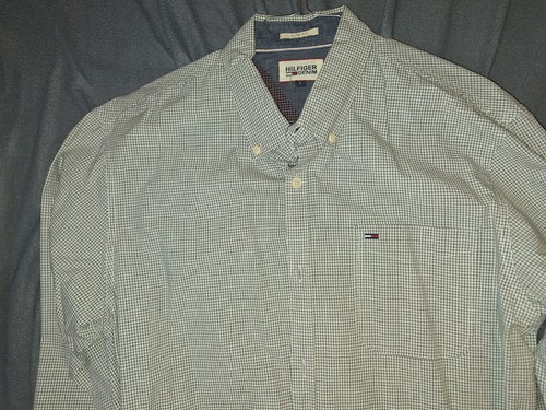 Herren Tommy Hilfiger Denim Hemd slim fit Gr. L - Bild 4 von 5