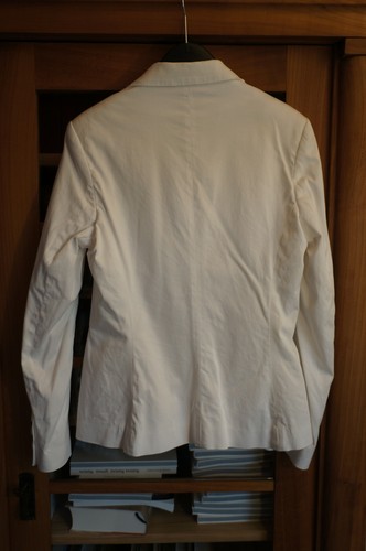 Blazer Bonn Fashion weiß tailliert drei Knöpfe Gr. L sehr guter Zustand - Bild 5 von 6