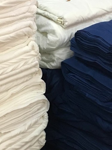 By The Yard Cotton Voile Fabric Soft Light Weight Off White Soft Running Fabric - Picture 7 of 7