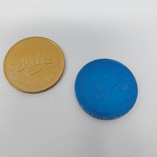 Big Y Express Rewards Coin Lot of 17 Silver Blue Gold - Picture 5 of 14