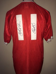 Manchester United 1990 Number 11 Shirt Signed By Ryan ...