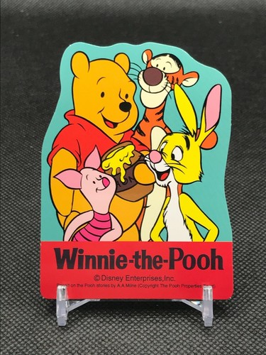 Winnine the Pooh Disney Character Card Vintage Amada Made In JAPAN Rare - Picture 6 of 12