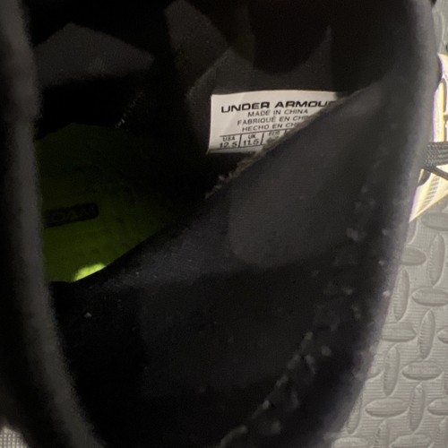Nuevos botines de fútbol Under Armour para hombre C1N MC Cam Newton clavos blancos negros talla 12,5 - Imagen 6 de 8