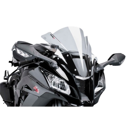 Racing Screen Puig for Yamaha FZ6 FAZER 04-07 black