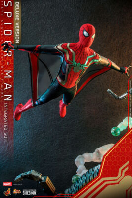 アメコミ Spider-Man Integrated Suit Deluxe Ver Spider-Man (Integrated Suit) Deluxe Version Sixth Scale