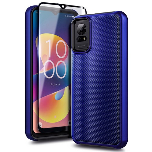For TCL K23 (T434W) / K24 (T434D) Case Hybrid Protector Cover + Tempered Glass - Picture 7 of 20