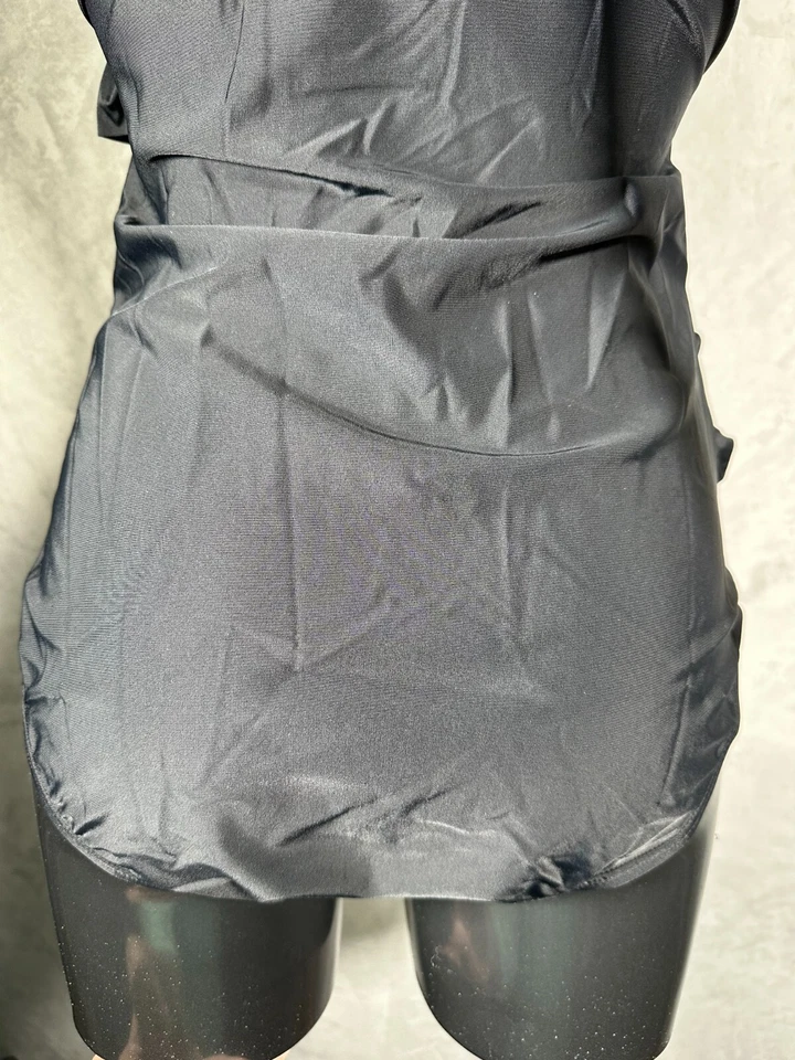 Bonprix Collection Umstandsbadeanzug Größen 36 bis 44 schwarz Bademode Rüschen - Bild 4 von 4