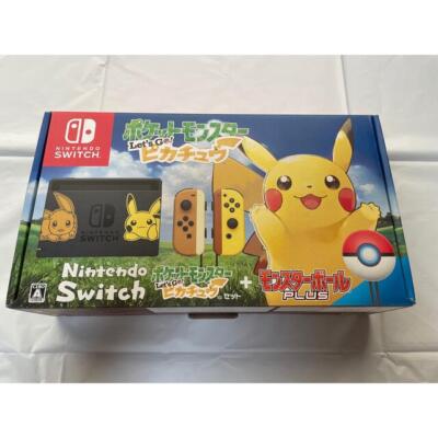 値下げ可能！　Nintendo switch let's go ピカチュウセット 参考価格】Nintendo Switch ポケットモンスター Let's Go