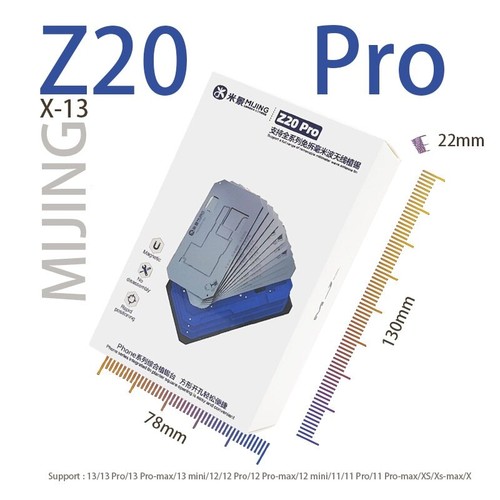14 IN 1 BGA Reballing Stencil for Motherboard Middle Frame Planting Tin Platform - Zdjęcie 7 z 7