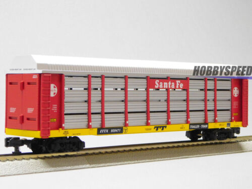 LIONEL AMERICAN FLYER SANTA FE AUTORACK #909471 S GAUGE transport 2319012 NEW - Picture 2 of 10