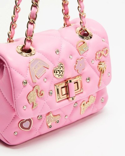 Barbie Umhängetasche rosa mit Barbie Charms Aldo & LED Schlüsselanhänger Limited Edition - Bild 6 von 15