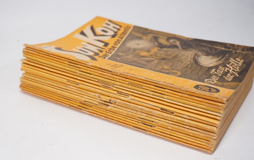 18-tlg. Konvolut Vintage Sun Koh Abenteuer Romane Hefte Band Nr. 4-21 50er Jahre - Bild 7 von 7