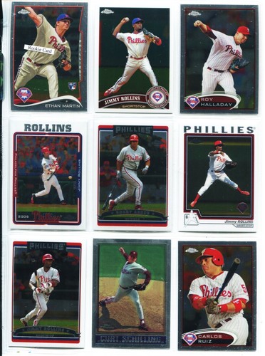 Phillies Alec Bohm, Ranger Saurez, Howard, Rollins, Rookie 216 Card Lot #A - Picture 8 of 24