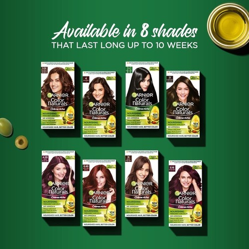 Garnier Color Naturals Crème hair color, Shade 6.60 Intense Red, 70ml + 60g - Picture 9 of 10