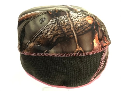 Huntworth Hunting Hat Oak Tree EVO Camo Pink Winter Beanie Skull Cap w Pony Tail - Picture 4 of 10