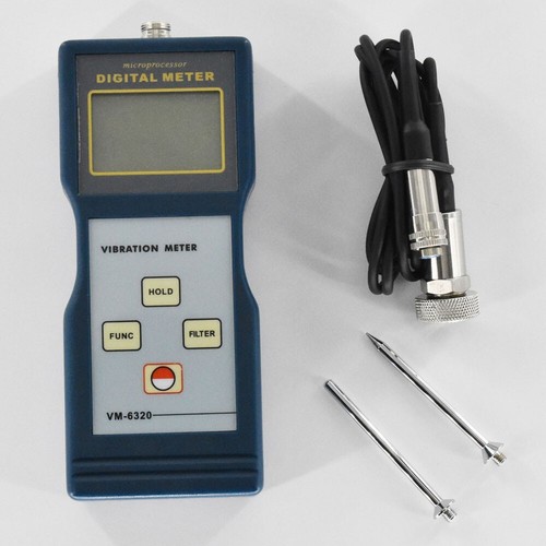 VM-6320 digital vibrometer Vibration Tester analyzer Hight Accuracy 10Hz~1kHz - Picture 2 of 6