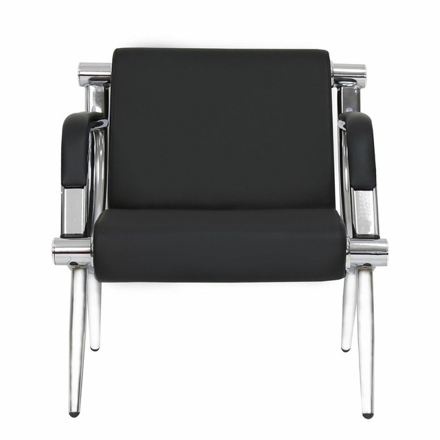 Pu Leather Office Airport Waiting Room Chair Bank Barber Salon
