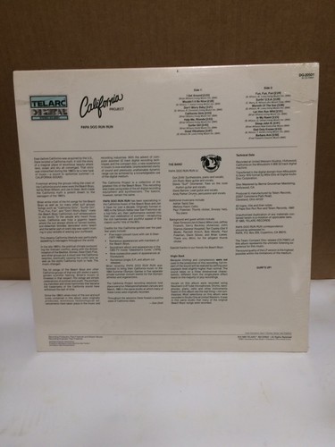 Vintage Brand New Sealed Papa Do Run Run California Project Vinyl LP DG-20501 - Picture 13 of 17