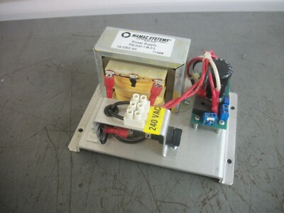 MAMAC SYSTEMS POWER SUPPLY PS-200-1-B-2-L