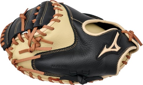 Neu mit Etikett Mizuno Samurai 33 Zoll Jugend Fänger Handschuh schwarz mandel linke Hand Überwurf - Bild 3 von 5