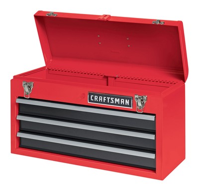 Portable Tool Chest Garage Toolbox Storage Cabinet 3 Drawer