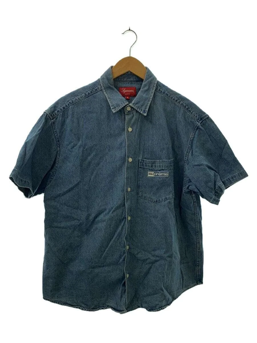 Chemises manches courtes Supreme indigo M occasion