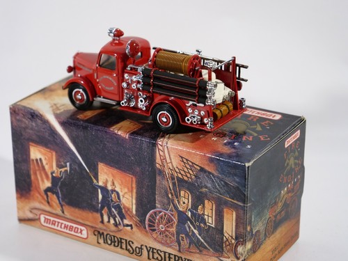 Matchbox YFE17 Bedford Pump Hose Truck Firefighter New Mint - Picture 3 of 10