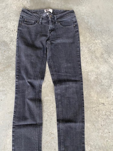 SO Grey Jeans Juniors Skinny Size Average 5 - Picture 2 of 10