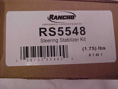 Rancho RS5548 Steering Damper Bracket For Chevrolet Avalanche 2500-NEW - Picture 1 of 3