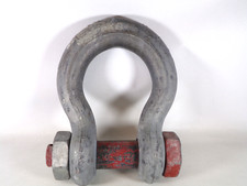 CROSBY USA Bolt-Type Anchor Shackle, 25 Ton WLL, 1-3/4" Size