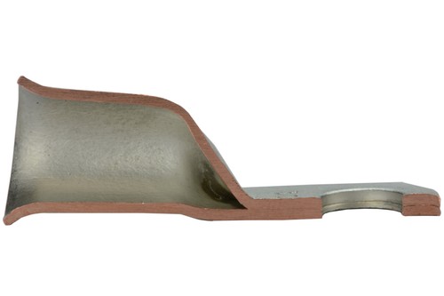 Lote de 50 anillos de orificio AWG 3/8" terminal lengüeta chapado en cobre calibre sin aislamiento - Imagen 6 de 7