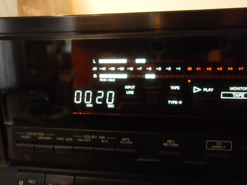 DENON DRM 800, Stereo 3 Head Kassettendeck Vintage Selten, Funk. - noch gut! /25 - Imagen 2 de 22