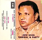Aziz Mian Qawwal & Party - Qawwali EMI Pakistan MEGA RARE TC-EMCPM-5031
