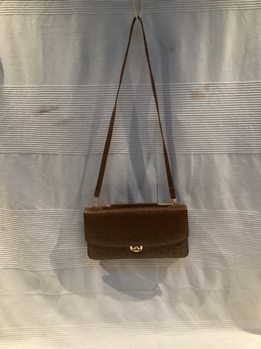 Vintage Echtleder Clutch/Umhängetasche Handtasche (nagelneu) - Bild 5 von 10