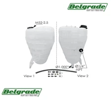 Automann 575.10320 Coolant Reservoir Replaces International 2604187C91